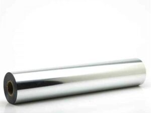 Silver Metallic Foil Application