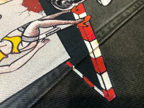 How to Print Custom Denim Garments With DTG 2 Custom Denim Close-Up