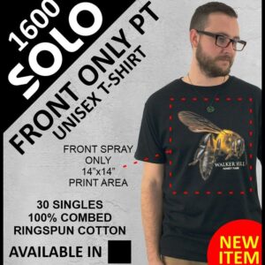 6-PACK RTP APPAREL Front Only DTG CREW NECK T-SHIRT