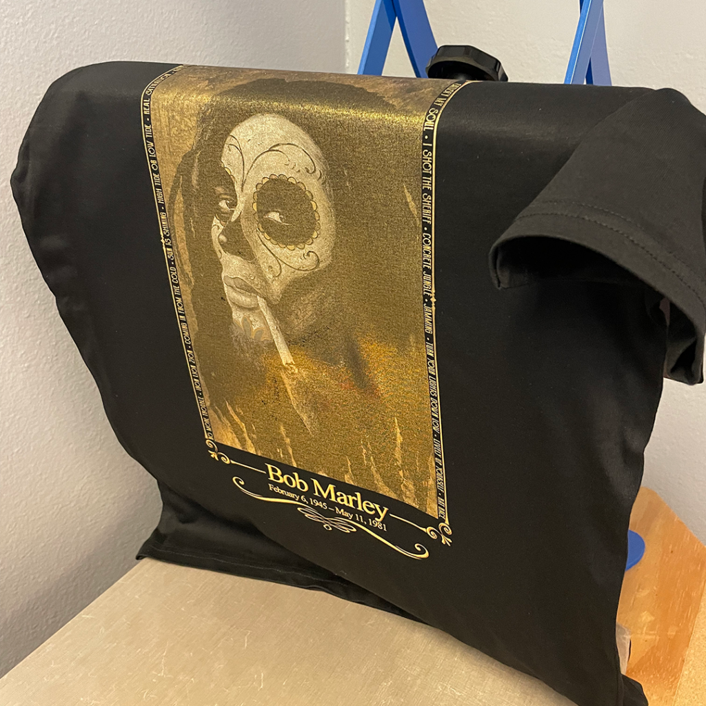 Step-by-Step Guide: How to Print Metallic Foil DTG Garments 3 IMG 2465 e1637368345580