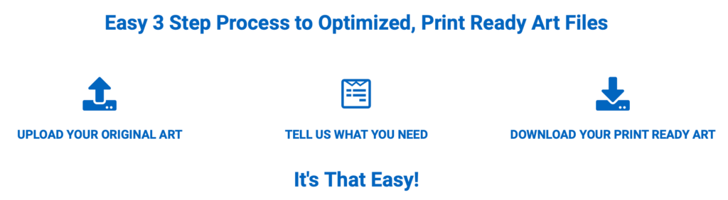 My Ready Art - New garment printing graphics prep service 2 my ready art how it works