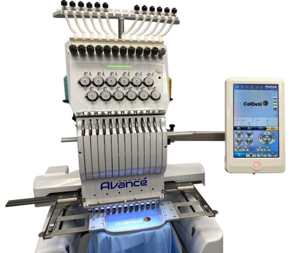 Advance 1201C Commercial Embroidery Machine - Image 8