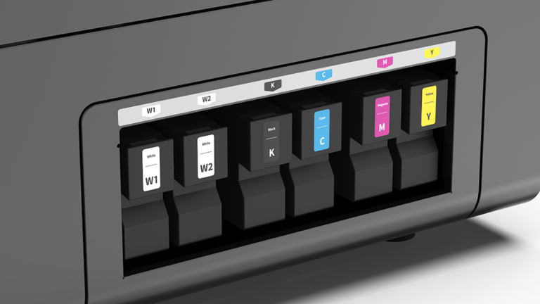 DTG-C X2 DTG + DTF Printer 4 X2 Ink Bay