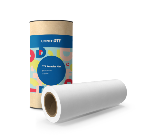 Uninet DTF Warm/Cold Peel Transfer Film Roll - 17 in x 328 ft