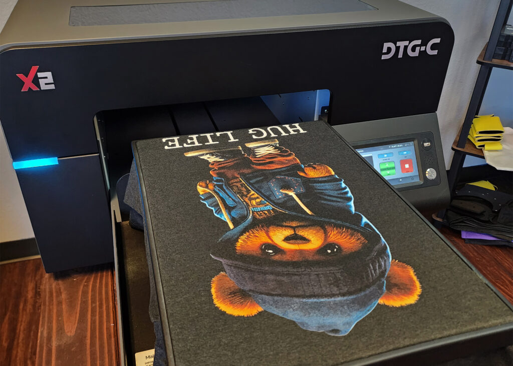 DTG Print on X2