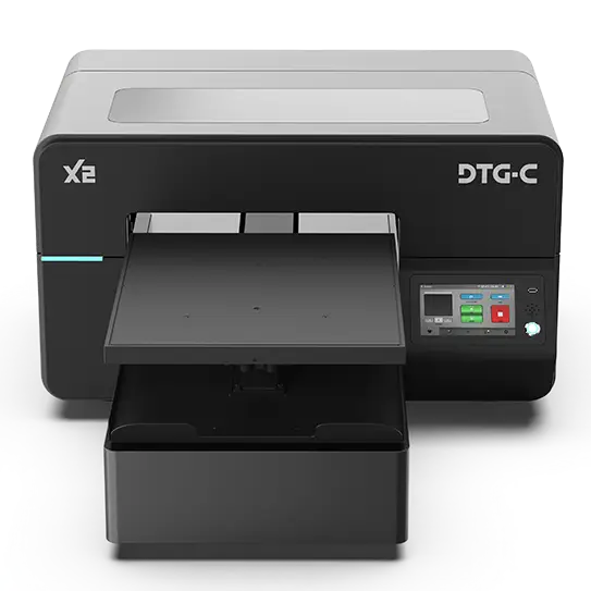 DTG C X2 DTG Printer Front High Angle Screen On Web 1
